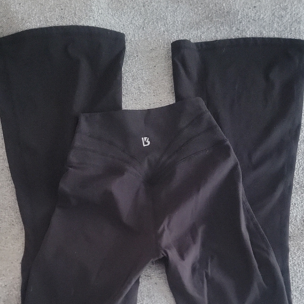 BuffBunny Collections Black Flare Leggings